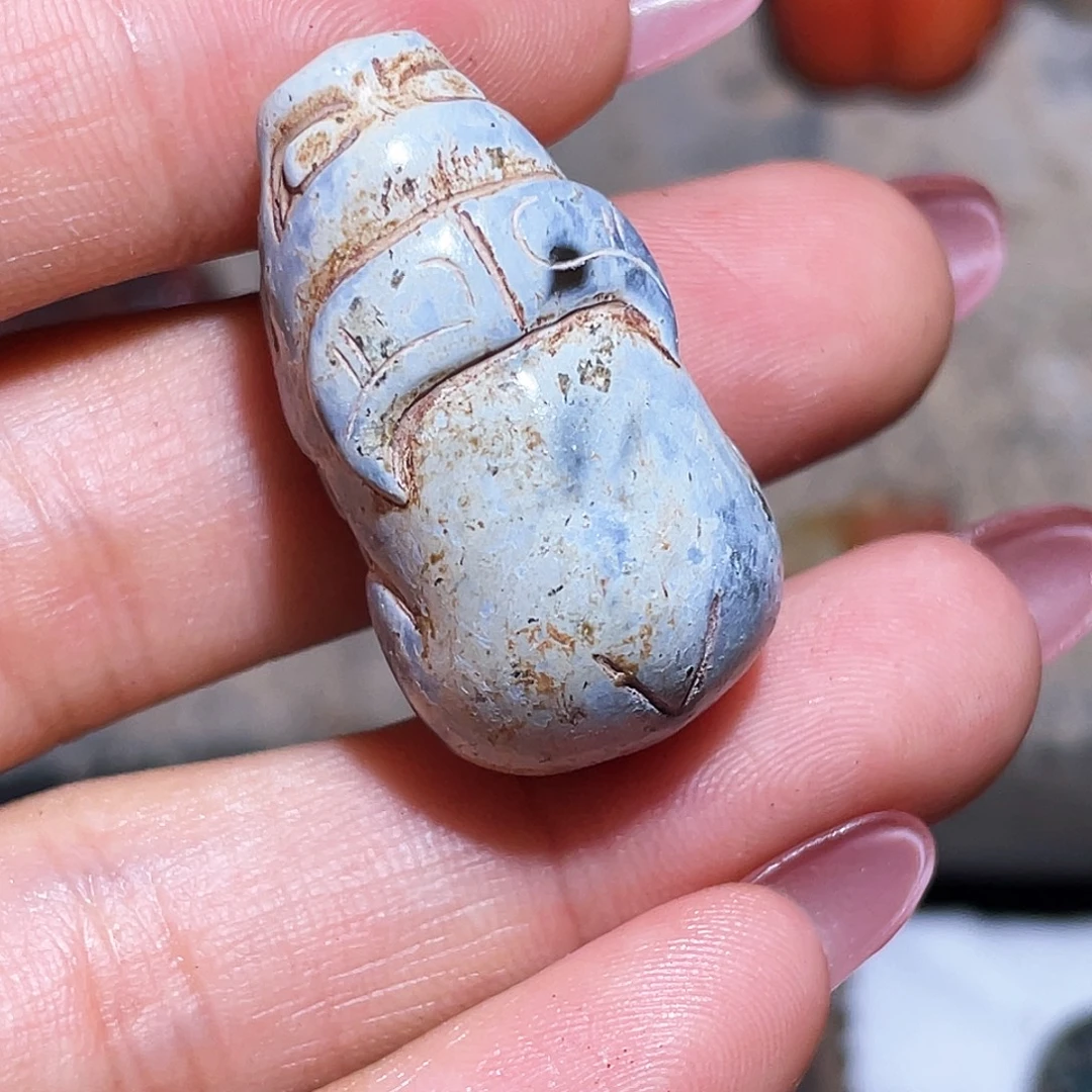 小***舟和田玉（糖玉）未镶嵌挂件