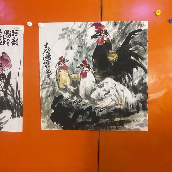 国画张圣敏先生纯手绘作品