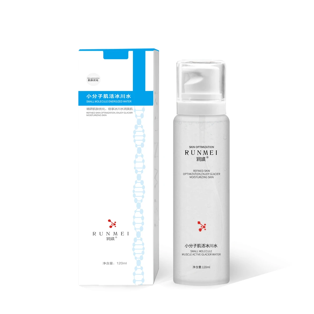 RunMEI/润媄肌活冰川水120ml舒缓精华液30ml呵护乳80ml面霜30g
