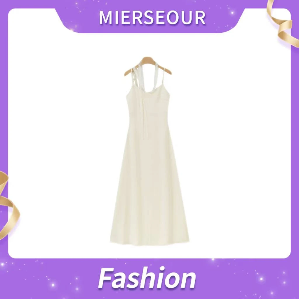 【曼妙身姿】褶皱肌理感夏季吊带裙1569