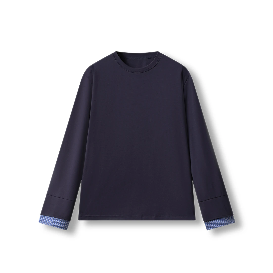 ZM252470T/ZM6602X 太阳T圆领长袖休闲女士T恤