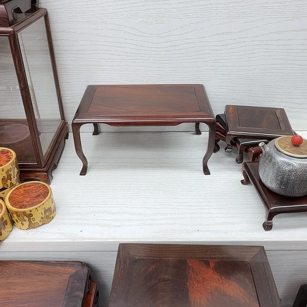 木大红酸枝阳脚底座