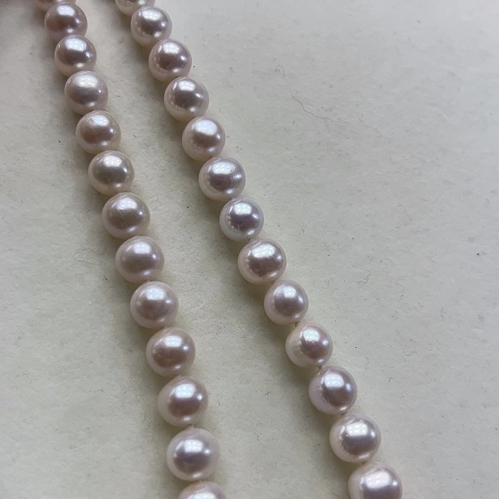 淡水珍珠颈饰银S925镶嵌➕9.10高品极光炫彩