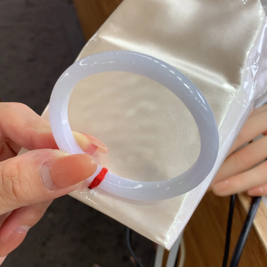 翡翠未镶嵌手镯天然Ａ货翡翠54/55贵妃