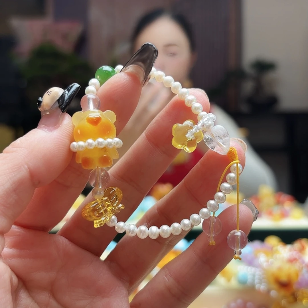 琥珀手链未镶嵌琥珀