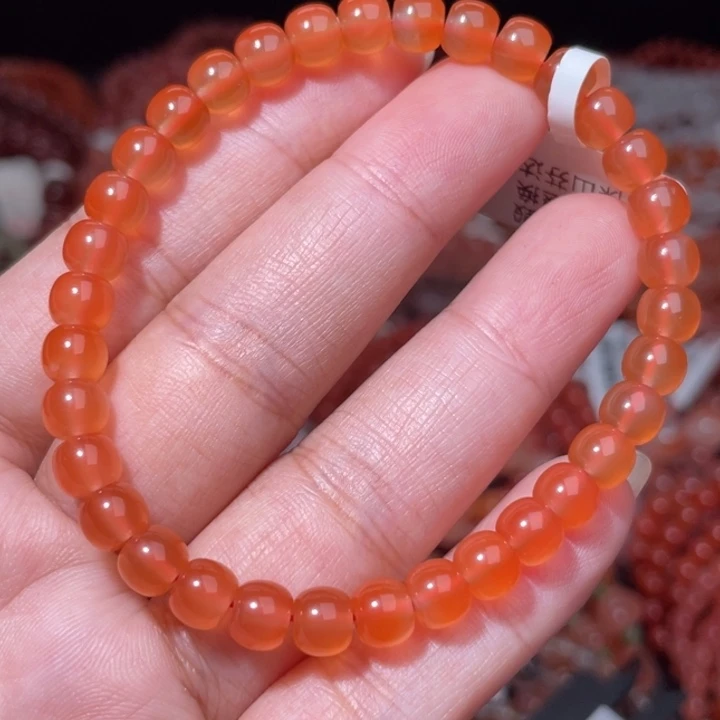 南红玛瑙未镶嵌芬达老型单圈5.9m+