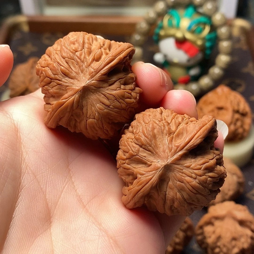 桃核把件全品磨盘38尺