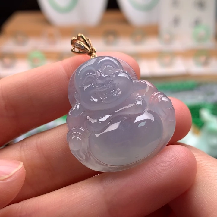 翡翠未镶嵌颈饰天然缅甸A货翡翠