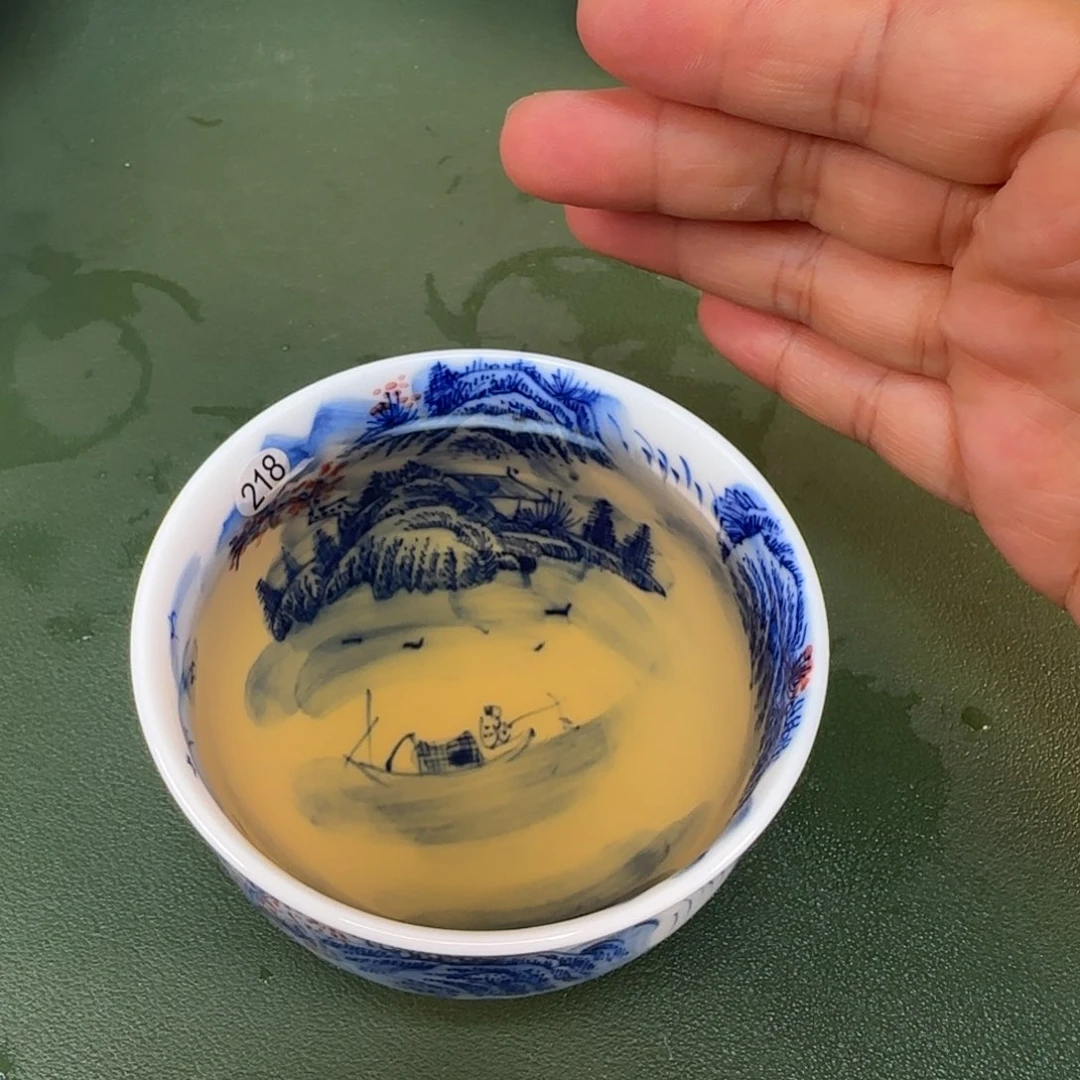 景德镇纯手绘茶具圆圆218