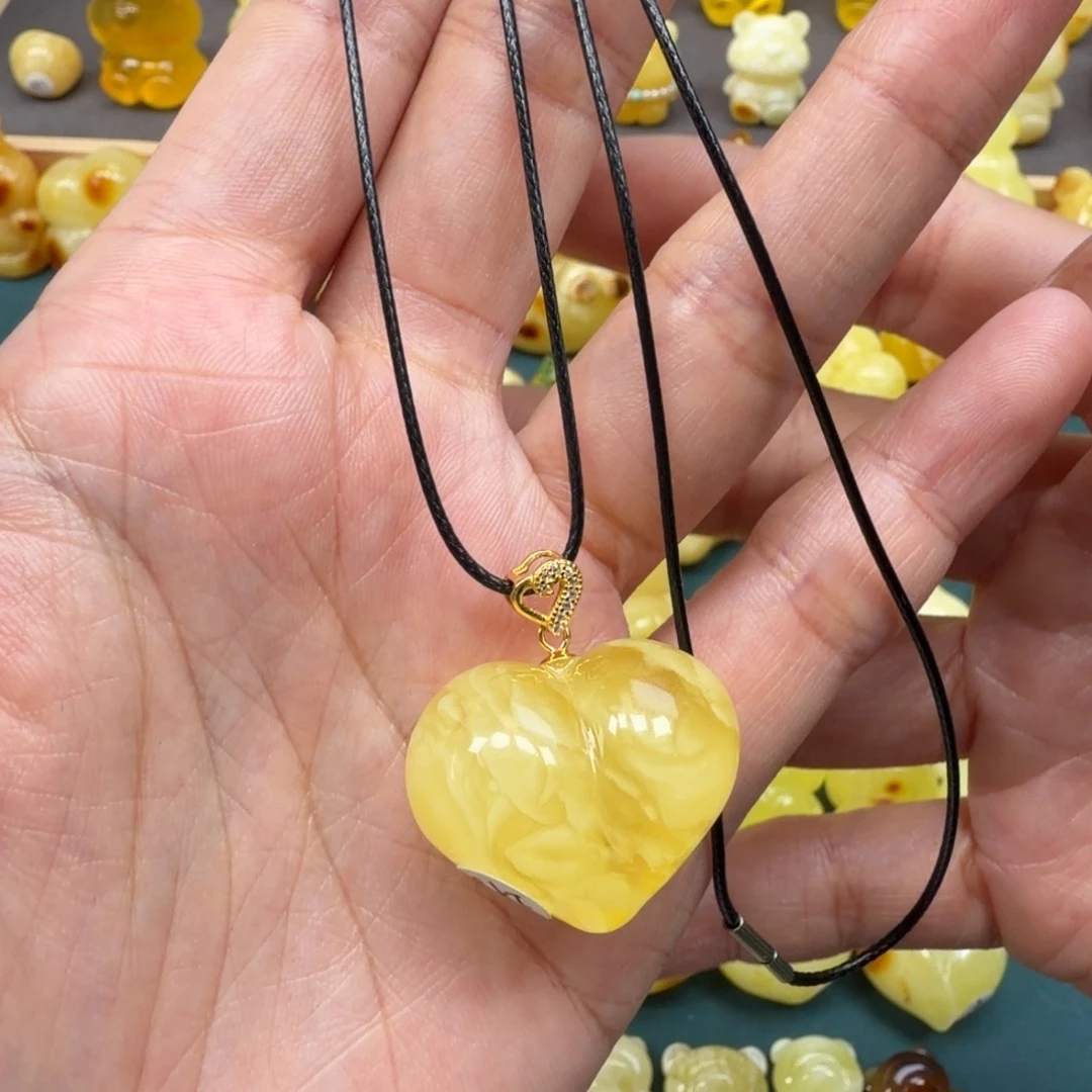 蜜蜡未镶嵌裸石蜜蜡