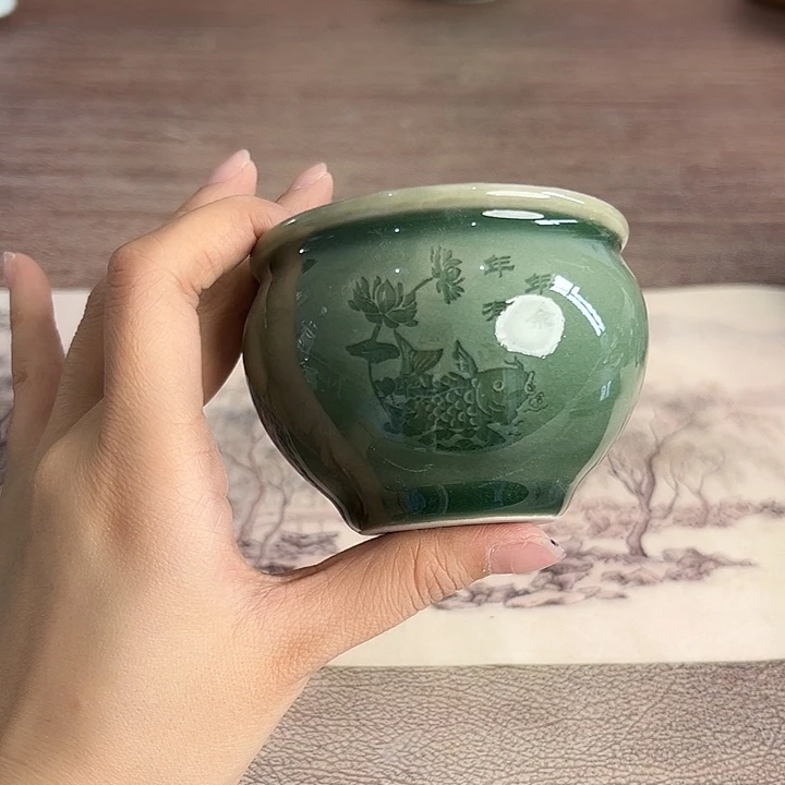 小米茶器龙泉青瓷