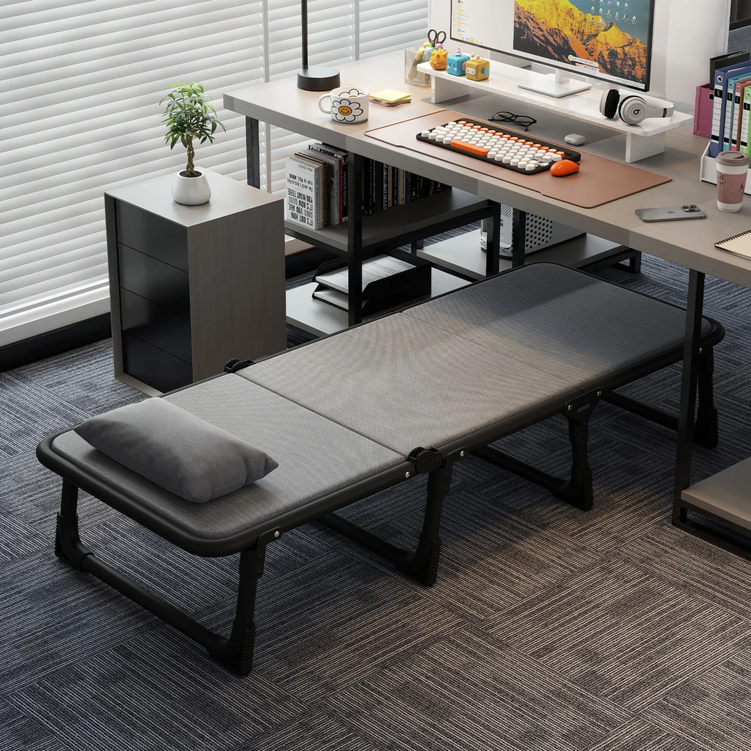 躺椅午休折叠办公室午睡椅可躺可睡两用单人床夏季工位午休床简易