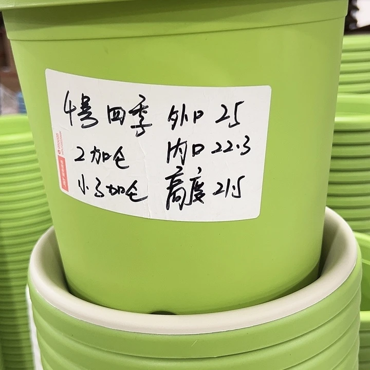 特价4号口25高21.5白色8只带托