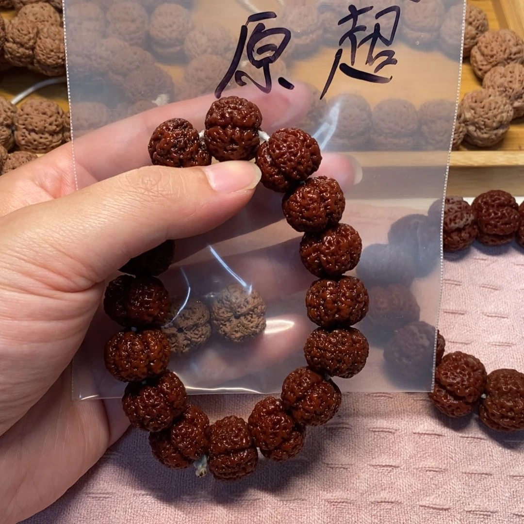 蚁***麻金刚菩提吊坠20尺寸天启梅花超头