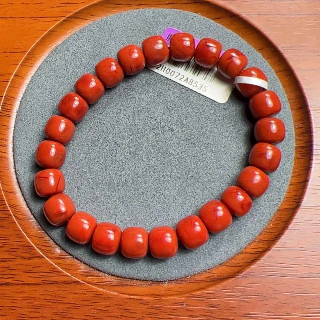 南红玛瑙8mm加手串未镶嵌鹤*?