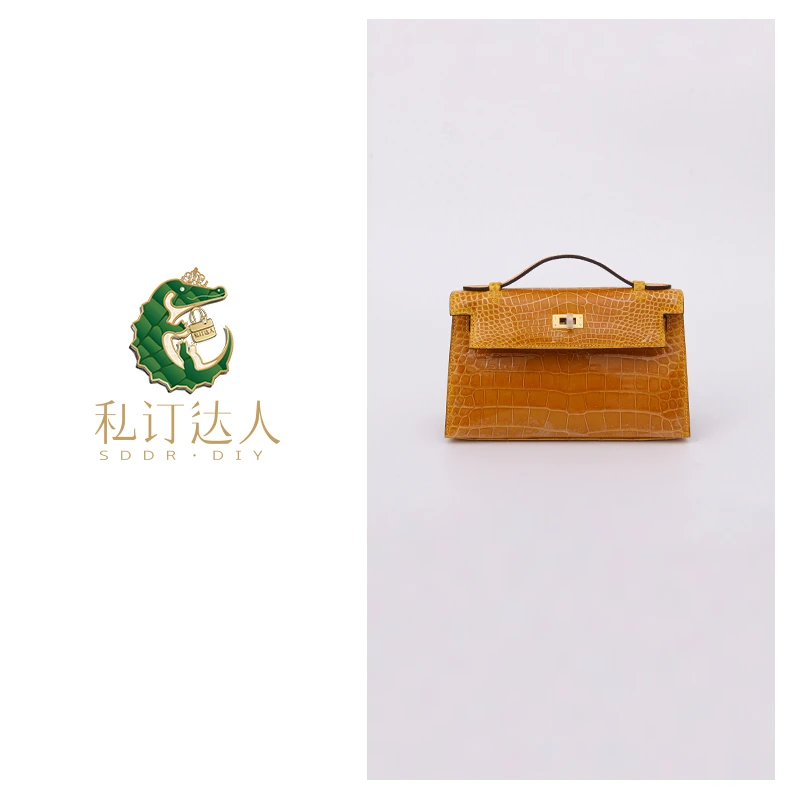 AI.BAGBURRY2025年新款轻奢时尚百搭鳄鱼皮女士包包