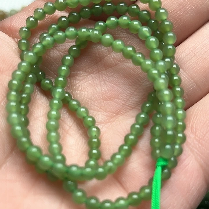 和田玉（碧玉）项链未镶嵌
