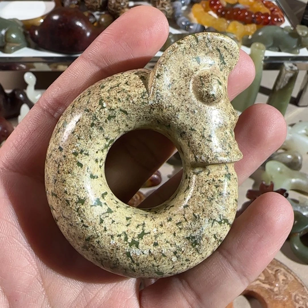 和田玉吊坠(不含链)未镶嵌