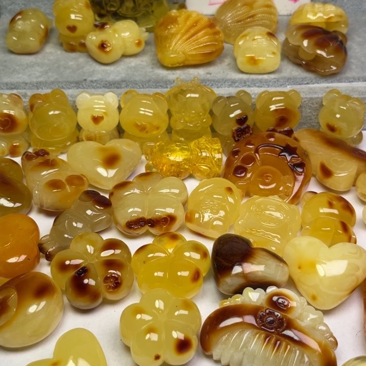 未镶嵌颈饰琥珀琥珀蜜蜡