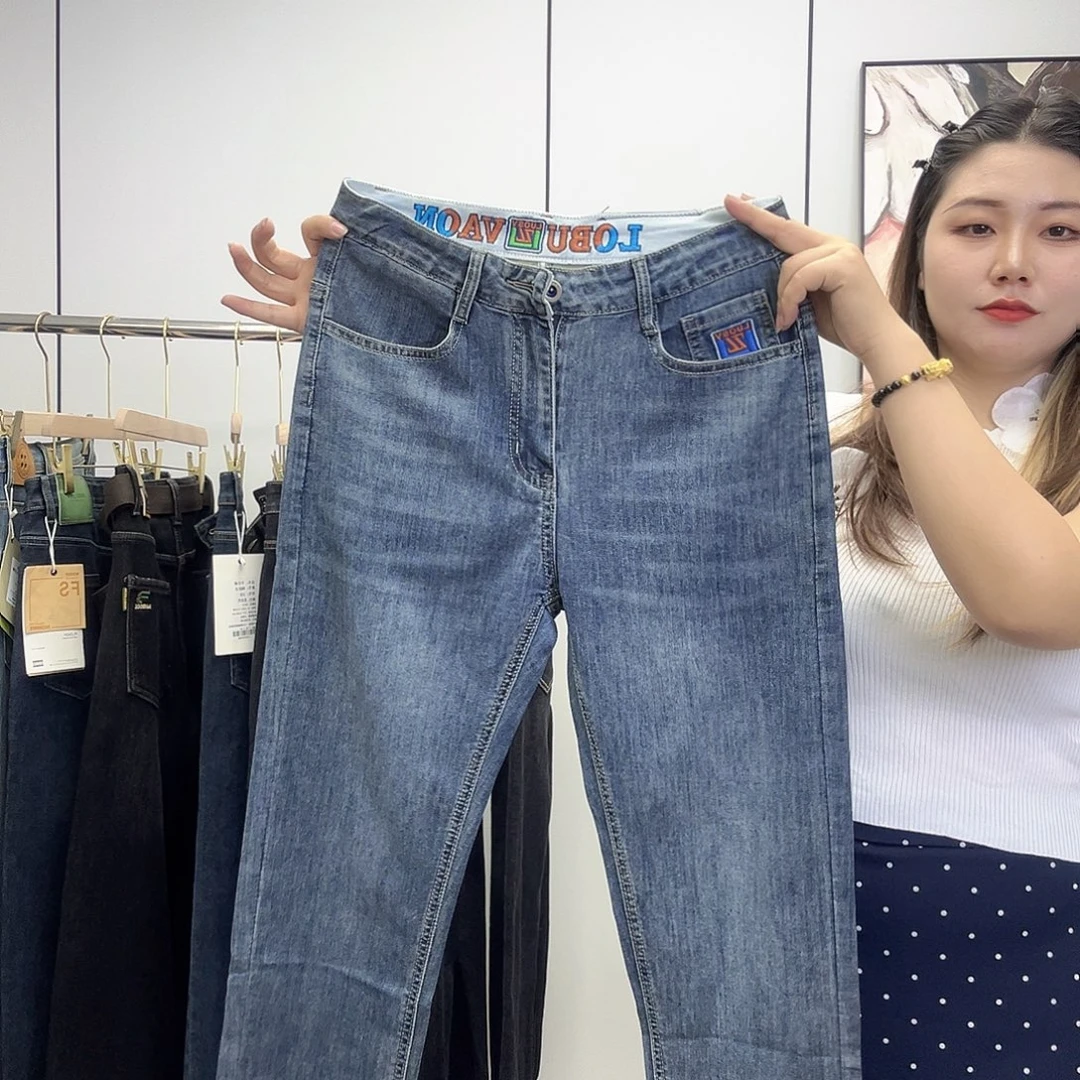 夏季男士牛仔裤子