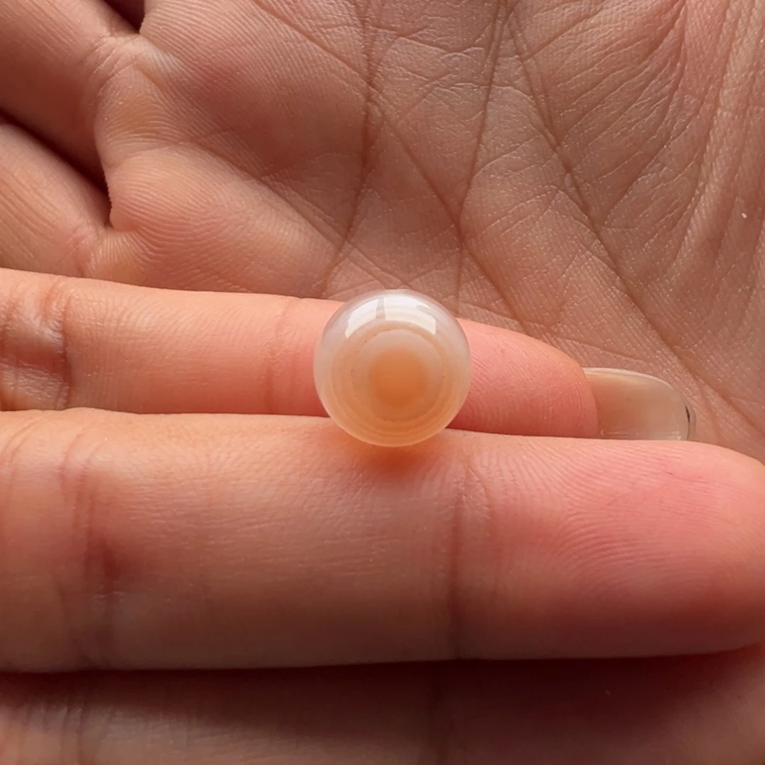 ༄***࿐南红玛瑙未镶嵌圆珠9.9