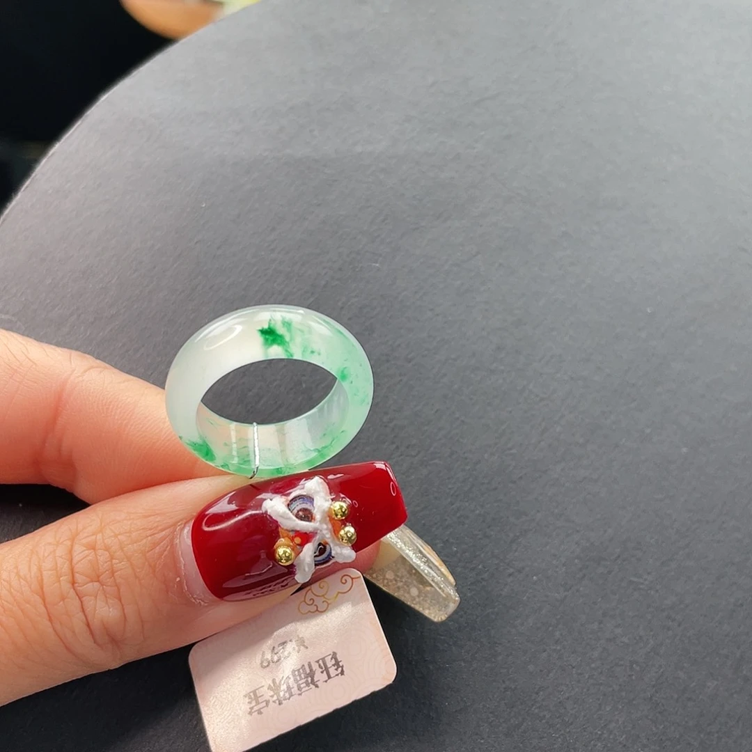 石英质玉戒指未镶嵌浮**生