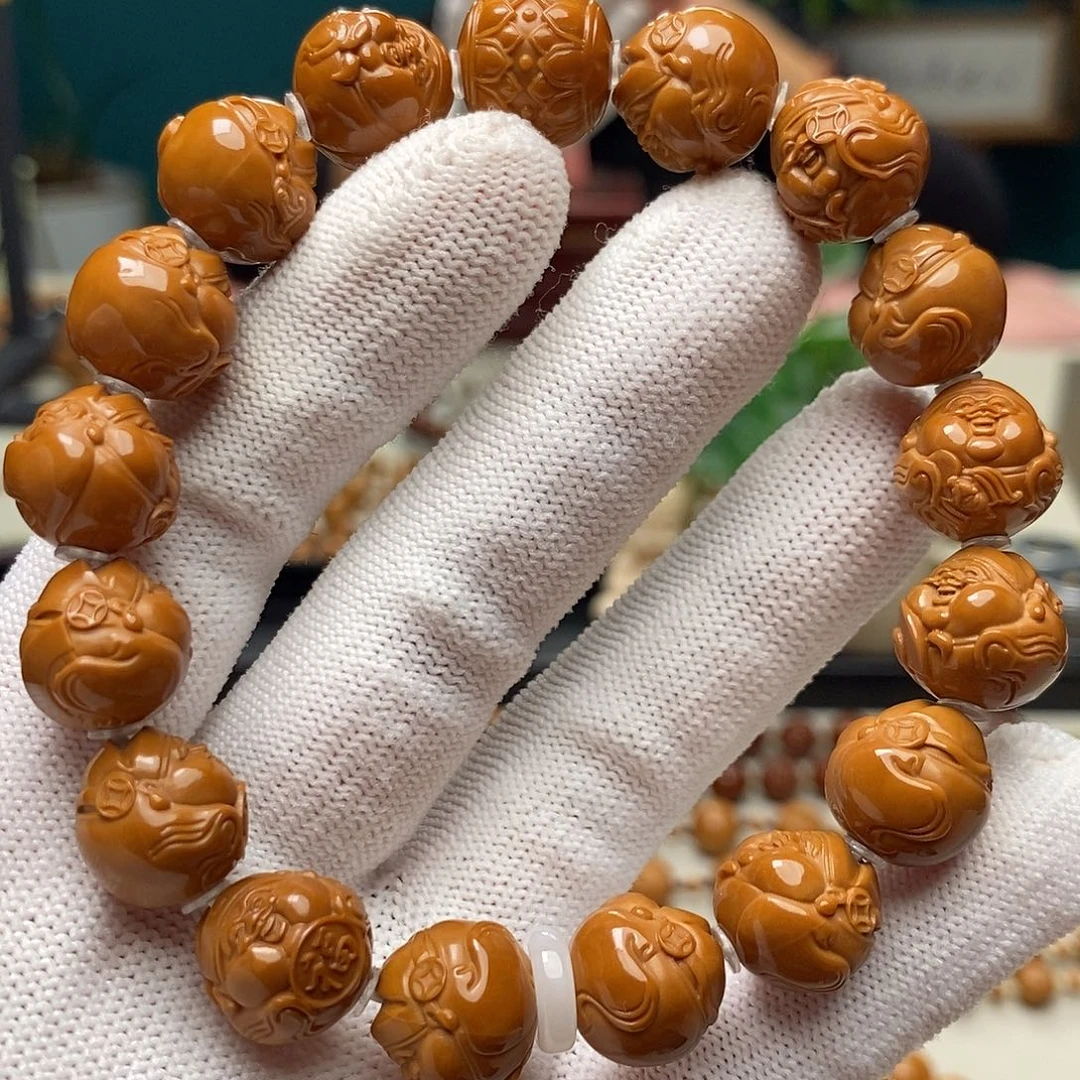 手串/手链核桃1.35可爱财神