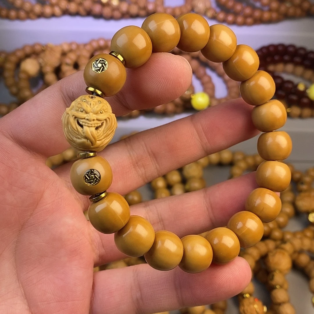 猴头核桃手串全品龙岩老型舔僧