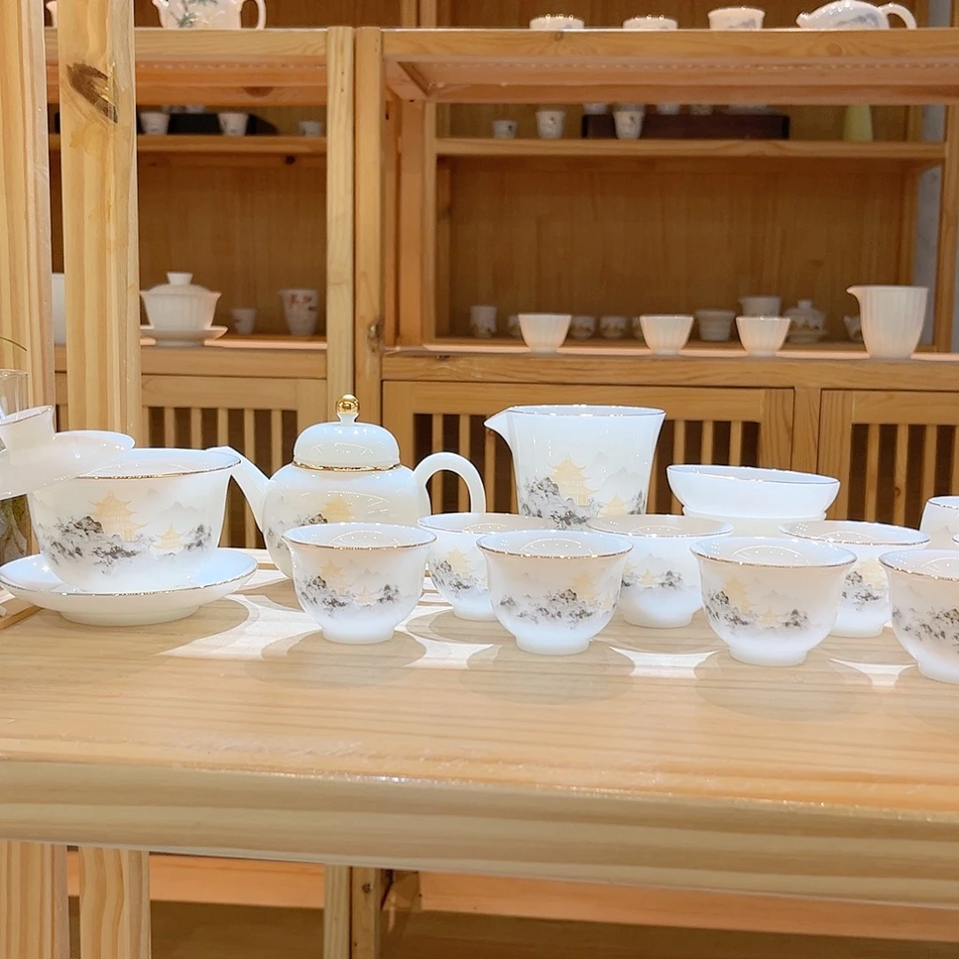 【御瓷斋】璞玉瓷套装