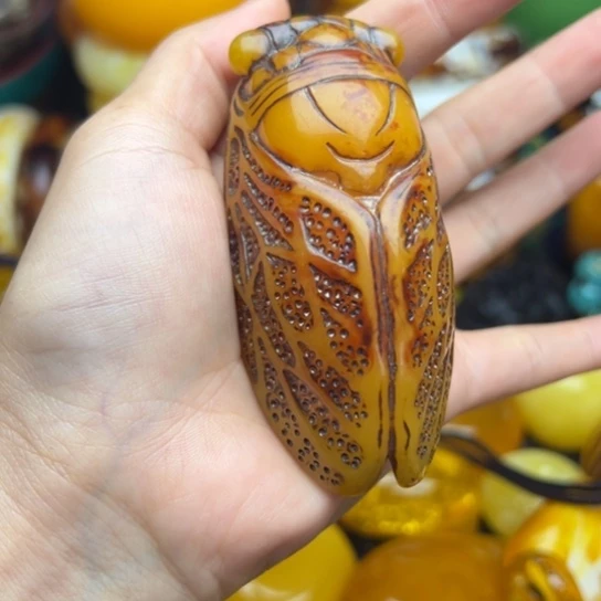 未镶嵌琥珀手链蜜蜡
