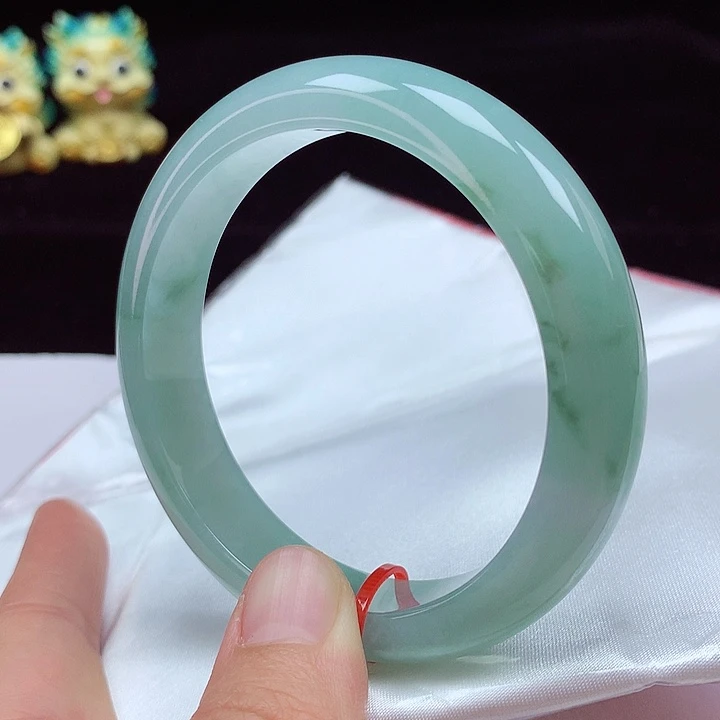 未镶嵌手镯翡翠58圈