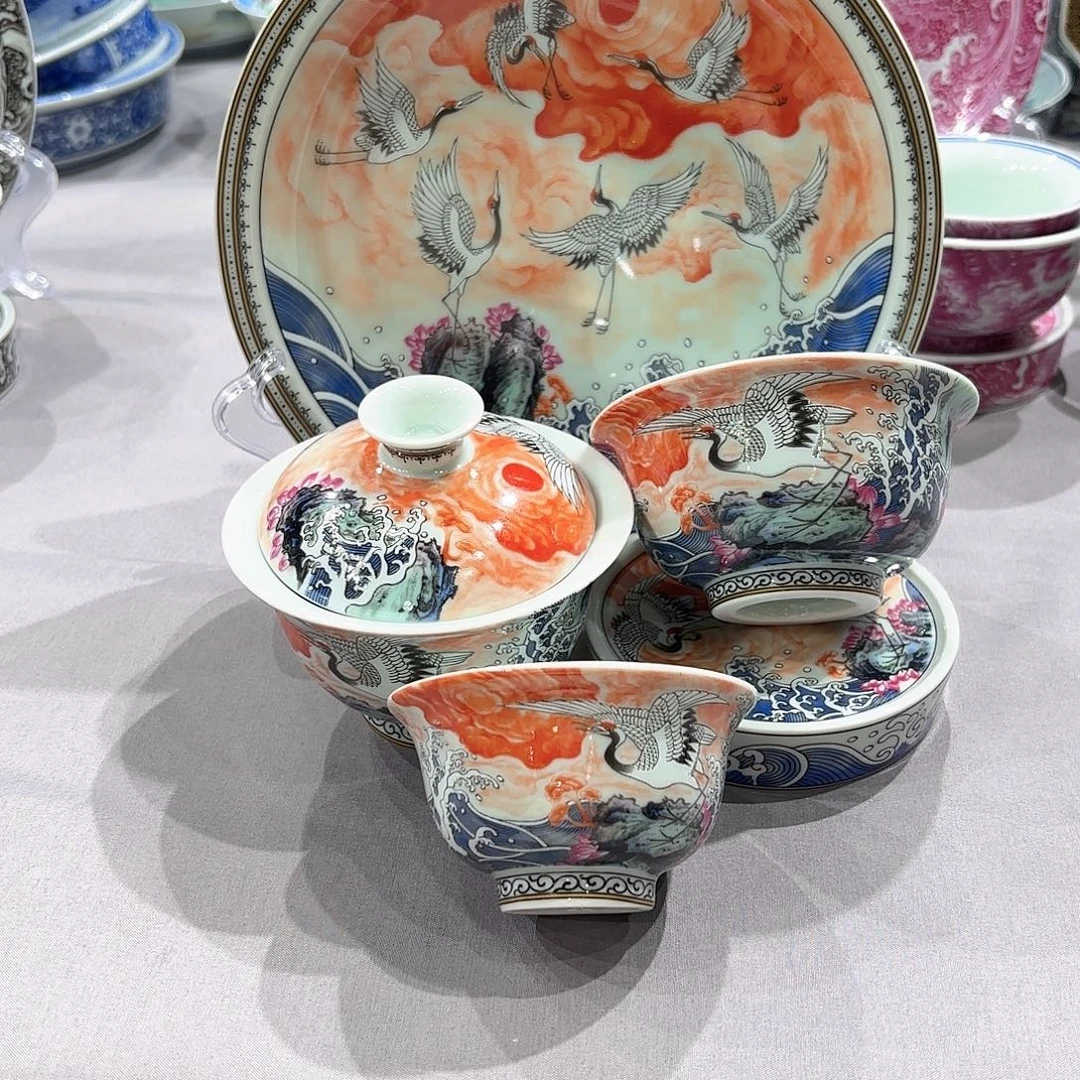 瓷片景德镇瓷器精品展示