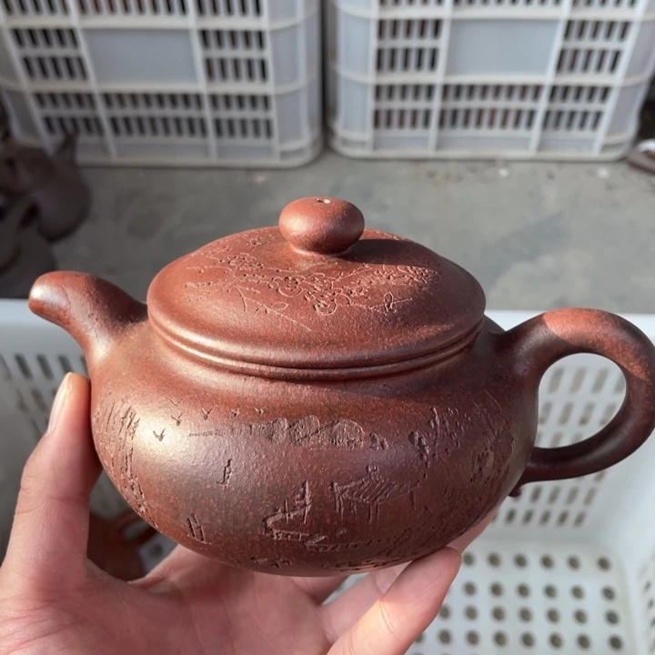 老厂紫砂壶一件？