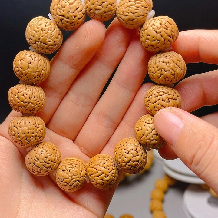 刚***@桃核吊坠桃核手串