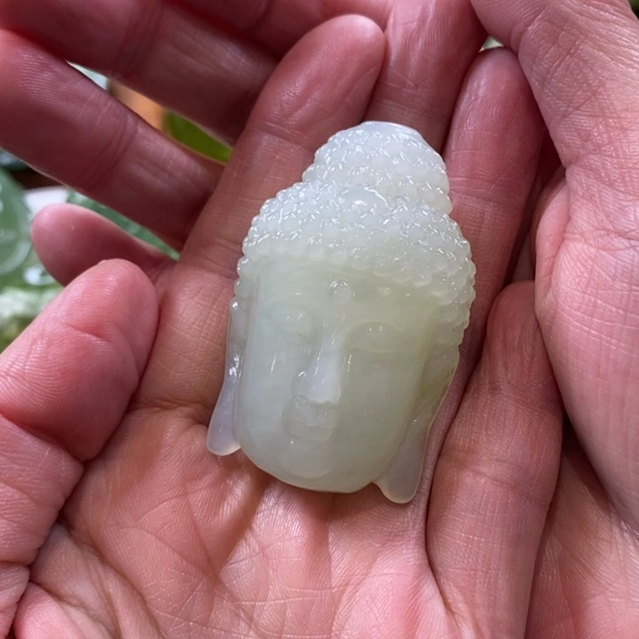 蛇纹石玉未镶嵌挂件