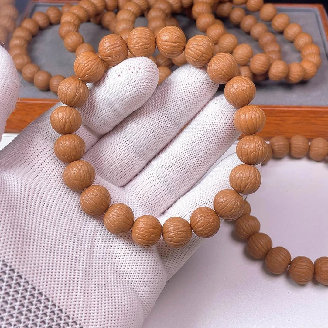 猴头核桃手串深*凤羽