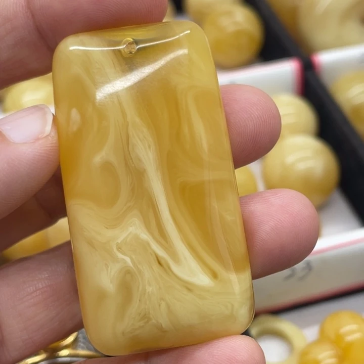 未镶嵌琥珀裸石蜜蜡