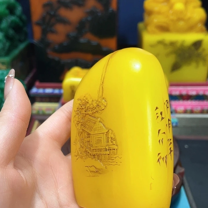 寿山石印石篆刻印章引首章闲章姓名章生日礼物