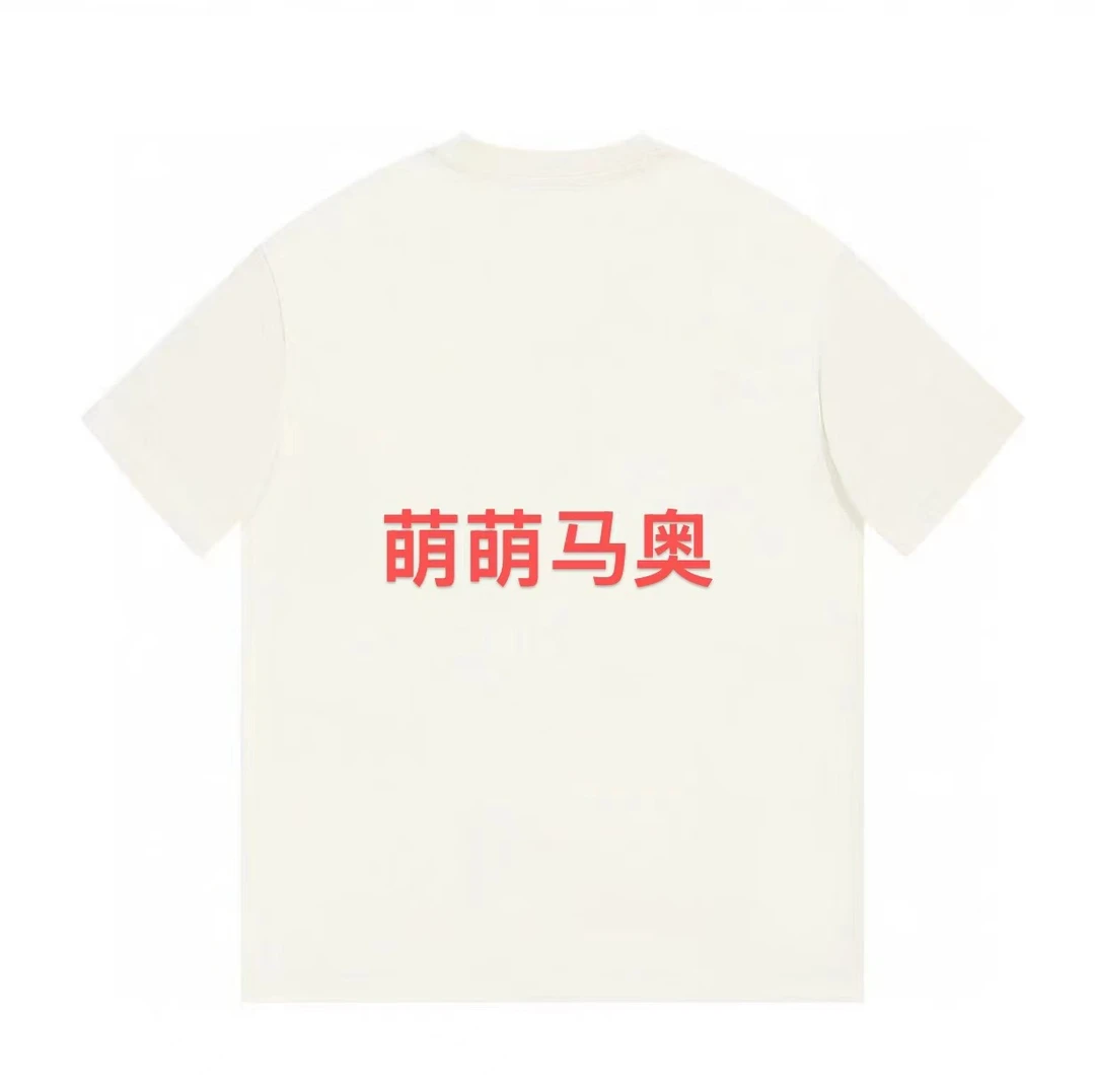 ML·沈闹闹 萌萌马奥 宽松休闲大版短袖-YT-D2530