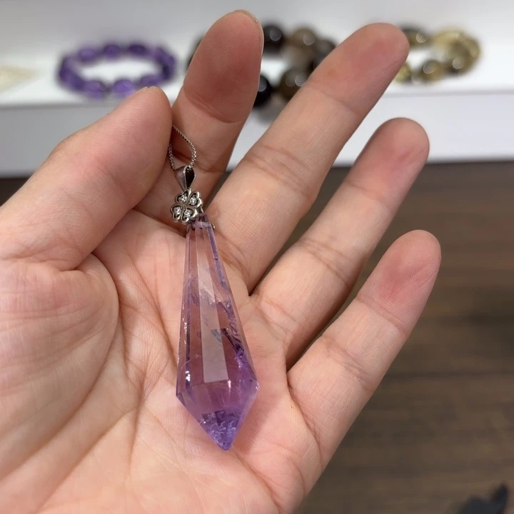 未镶嵌手链水晶冬**歌吊坠