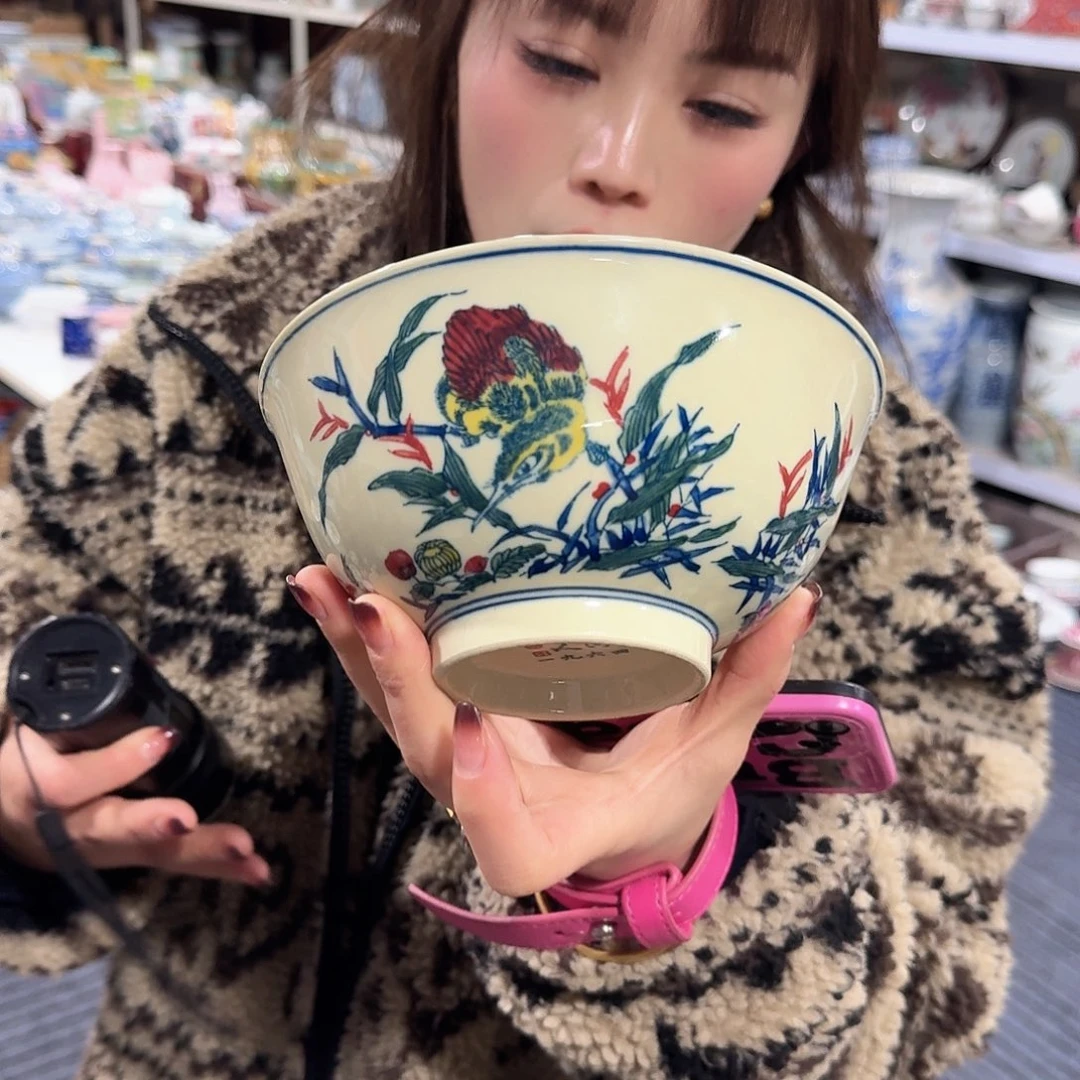 摆件瓷/////景德镇陶瓷瓷器。6寸。