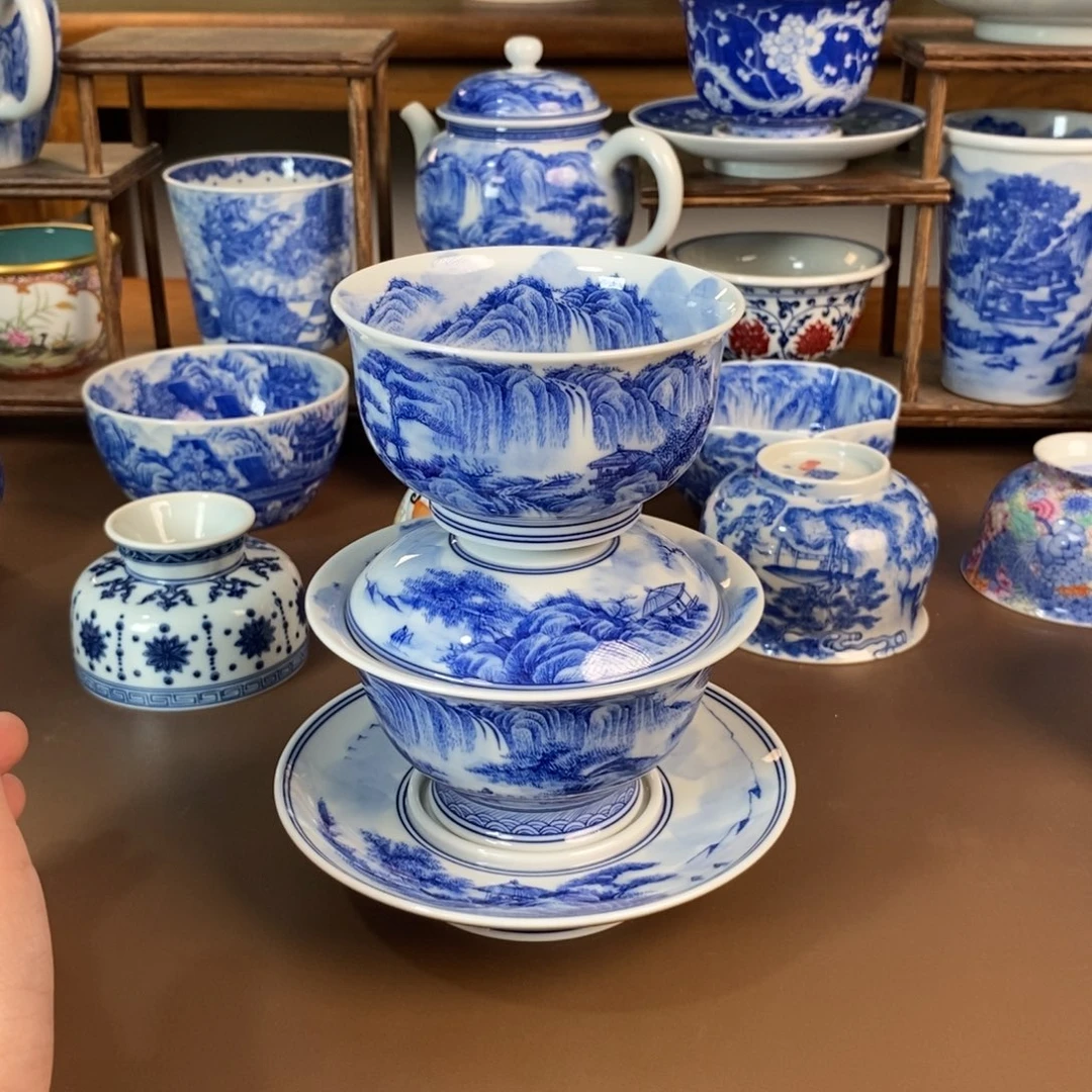 景德镇陶瓷手工手绘