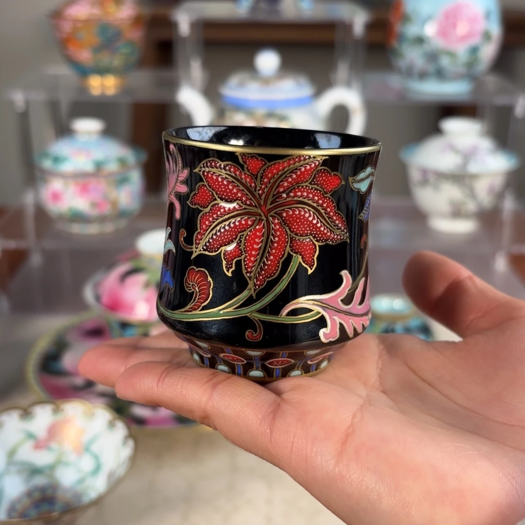 纯手工手绘 高端茶器