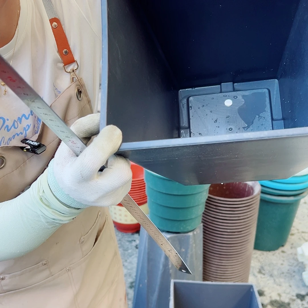 瑕疵方盆灰黑色2个无托