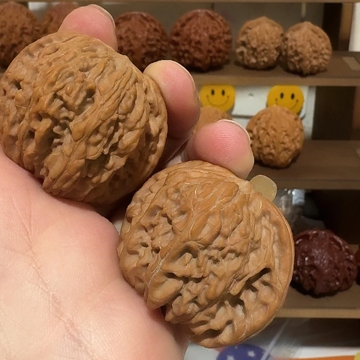 吊坠文玩核桃磨盘核桃