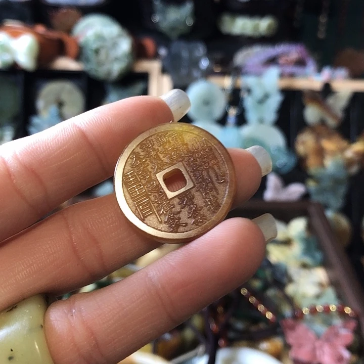 岫玉未镶嵌岫玉挂件