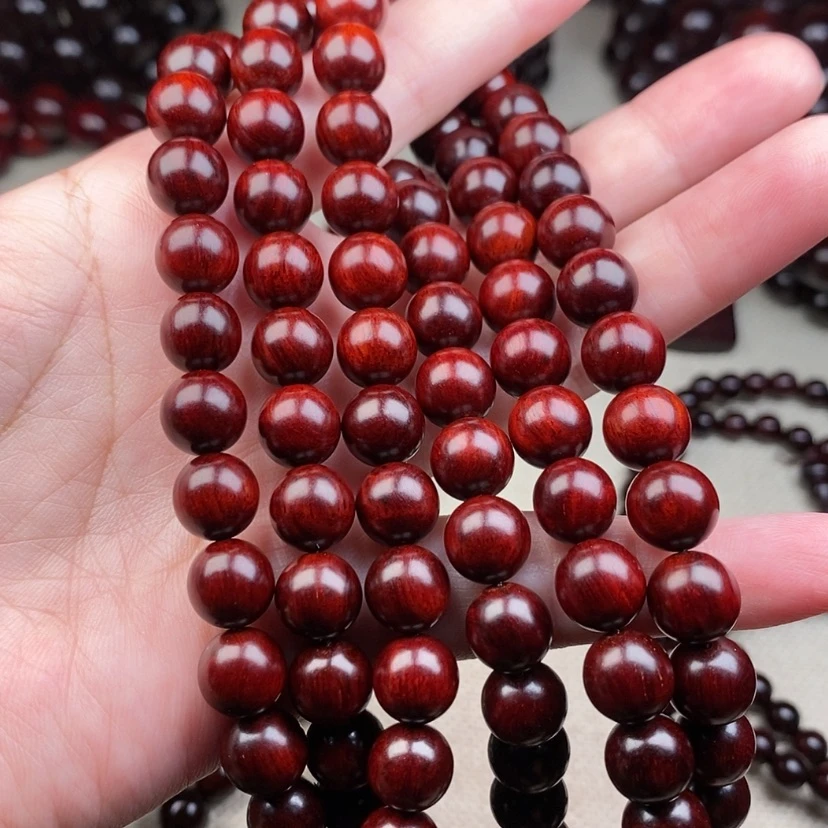 【闪购商品】手串/手链小叶紫檀雨*石1.0/108