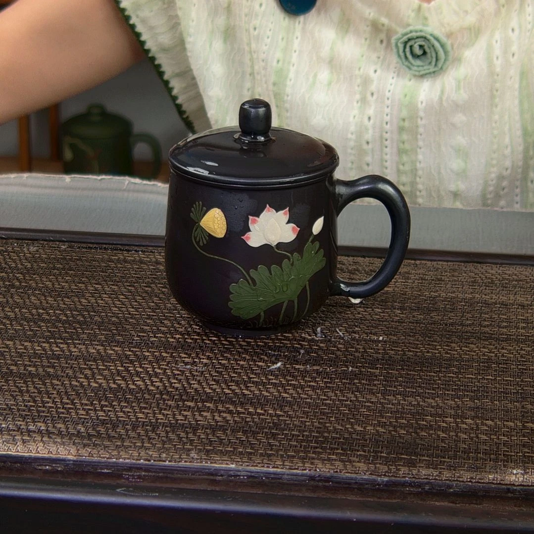 茶杯紫砂高货放漏