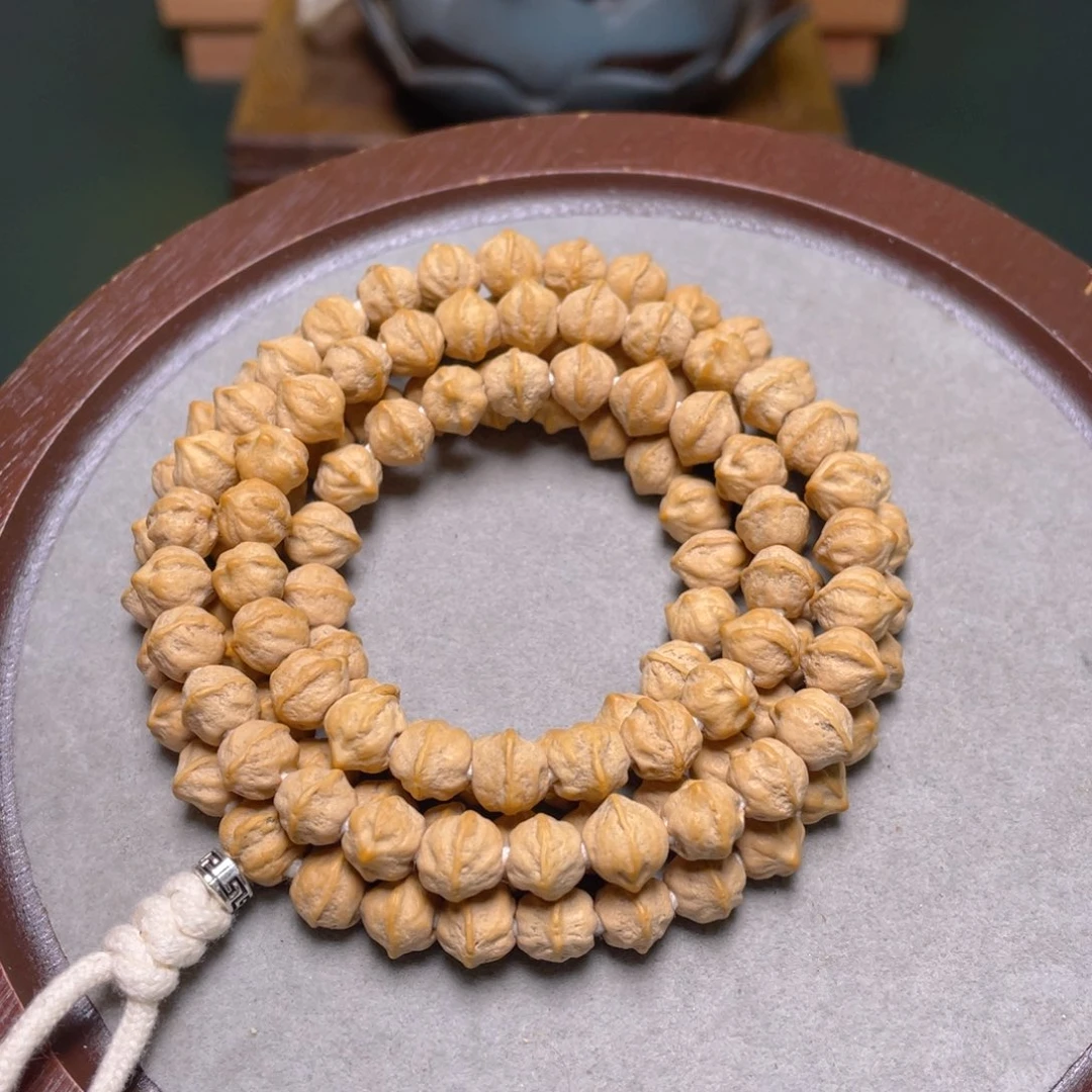 柏香籽/百香籽手串白牙横打长串