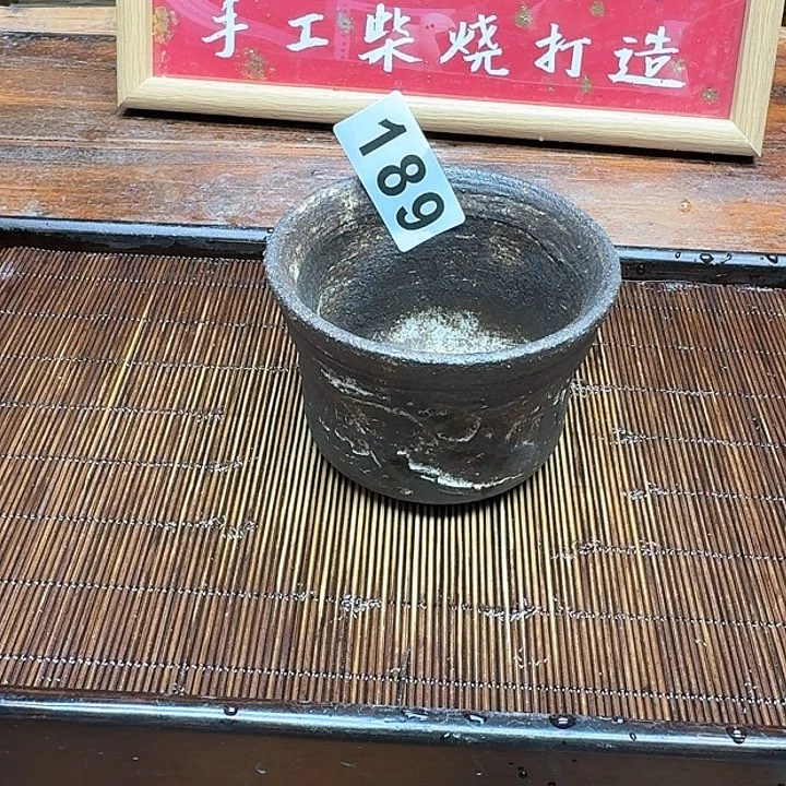 纯手工制作粗陶茶具